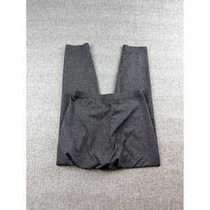 Gap‎ Workout Leggings Women's M Medium Gray Supplex Heathered Athletic Pants